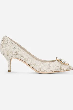 Dolce & Gabbana Pump in Taormina lace with crystals