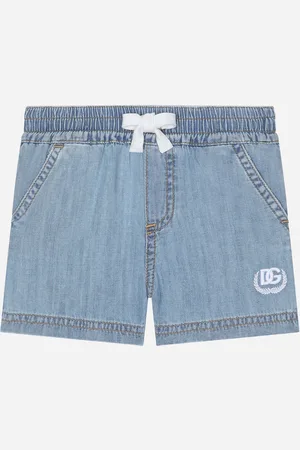 Dolce & Gabbana Bermudas aus Denim mit DG-Logo