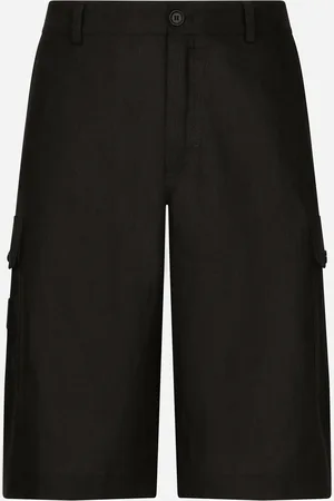 Dolce & Gabbana Cargo-Bermudas aus Leinen