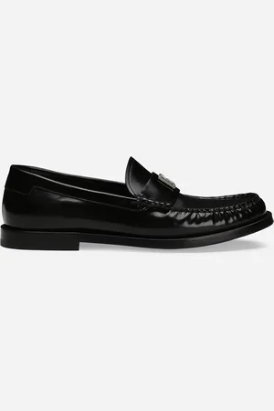 Dolce & Gabbana Mokassin aus glänzendem Kalbsleder