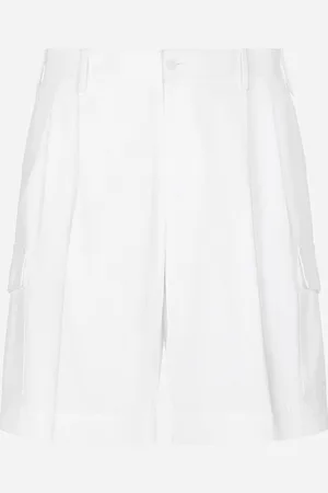 Dolce & Gabbana Bermudas aus Gabardine mit Seitentaschen