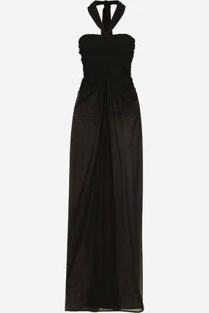 Dolce & Gabbana Langes Kleid aus leichtem Organsin