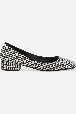 Dolce & Gabbana Pumps aus Textil im Hahnentrittmuster
