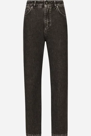 Dolce & Gabbana Boyfriend-Jeans aus Baumwolldenim