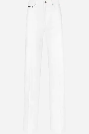 Dolce & Gabbana Schlagjeans aus Denim