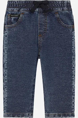 Dolce & Gabbana 5-Pocket-Jeans aus Denim mit Dolce&Gabbana-Logo