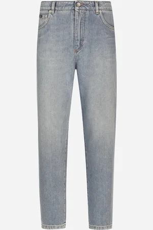 Dolce & Gabbana Jeans Carrot aus Baumwolldenim
