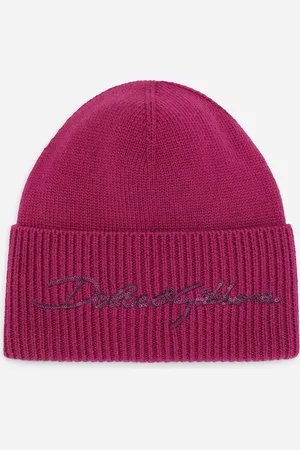 Dolce & Gabbana Strickmütze mit Dolce&Gabbana-Logo