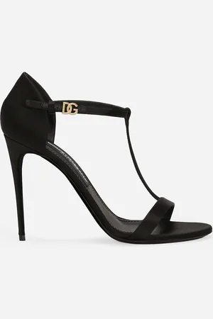 Dolce & Gabbana T-Steg-Sandalette aus Satin