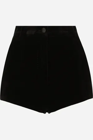 Dolce & Gabbana Kurze Hose im Smokingstil aus Samt