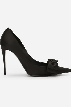 Dolce & Gabbana Pumps aus Satin mit Schleife