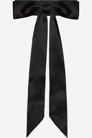 Dolce & Gabbana Schleifengürtel aus Seidensatin