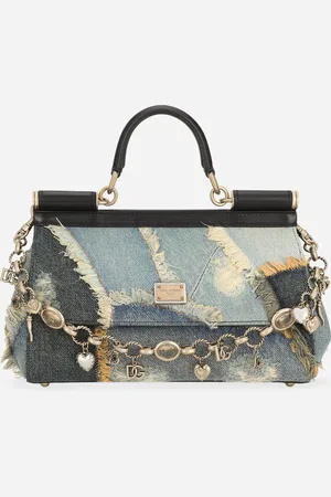 Dolce & Gabbana Längliche Henkeltasche Sicily mittelgroß