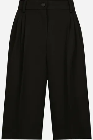 Dolce & Gabbana Bermudas im Smokingstil aus Wollgabardine