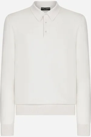 Dolce & Gabbana Poloshirt aus Kaschmir und Seide