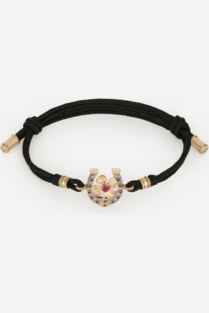 Dolce & Gabbana Armband Good luck aus gelb- und weiß