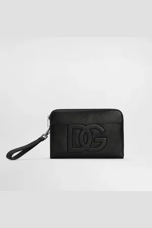 Dolce & Gabbana Mittelgroße Pouch Bag aus Hirschleder