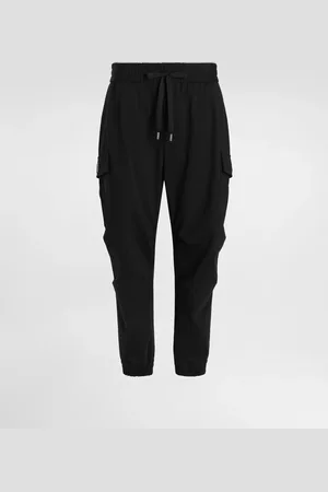 Dolce & Gabbana Cargohose aus Baumwolle mit Plakette