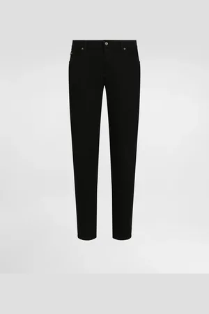 Dolce & Gabbana Jeans Regular Stretch schwarz gewaschen