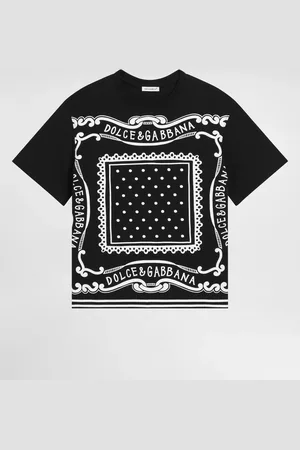 Dolce & Gabbana T-Shirt aus Jersey Bandana-Print