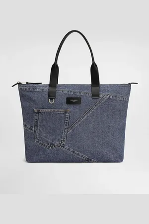 Dolce & Gabbana Mittelgroßer Shopper aus Patchwork-Denim