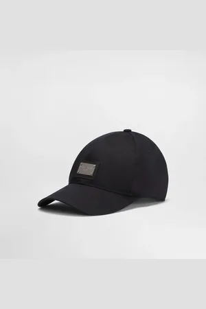 Dolce & Gabbana Basecap aus Baumwolle mit Logoplakette