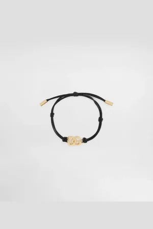 Dolce & Gabbana Kordelarmband mit kleinem DG-Logo