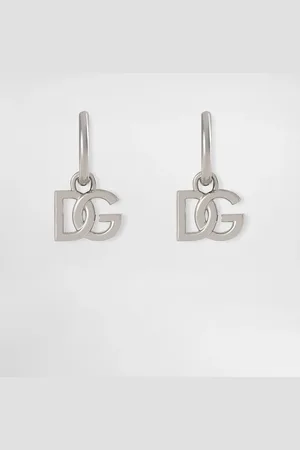 Dolce & Gabbana Hoop earrings with DG logo pendants