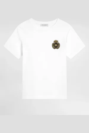 Dolce & Gabbana T-Shirt aus Jersey mit Patch