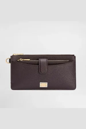 Dolce & Gabbana Kartenetui aus Dauphine-Kalbsleder