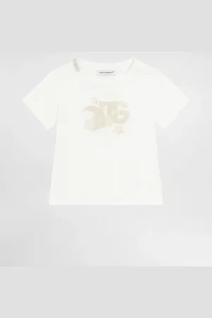 Dolce & Gabbana T-Shirt aus Jersey mit DG-Logo