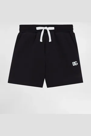Dolce & Gabbana Bermudas aus Piqué mit DG-Logo
