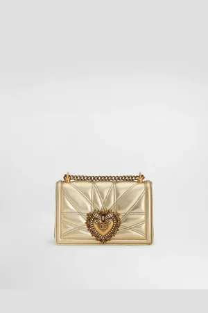 Dolce & Gabbana Mittelgroße Tasche Devotion aus Matelassé-Nappaleder