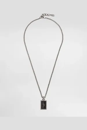 Dolce & Gabbana Halskette aus Metall mit Logo