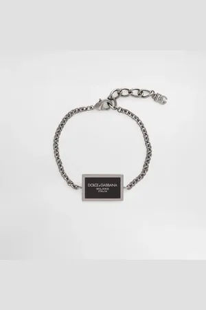 Dolce & Gabbana Armband aus Metall mit Logo