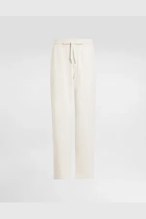 Dolce & Gabbana Jogginghose aus Stretchjersey mit Stickerei