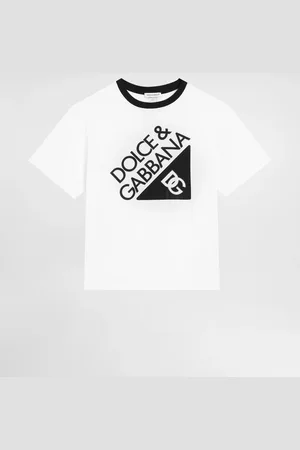 Dolce & Gabbana Jersey-T-Shirt mit Dolce&Gabbana-Logo