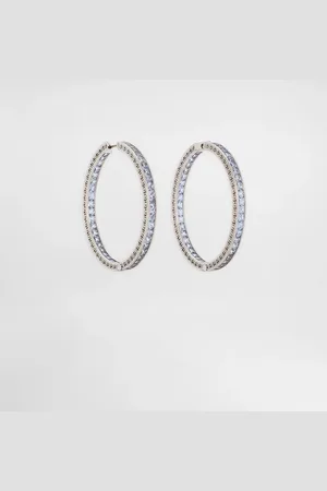Dolce & Gabbana Ohrringe Anna aus Weißgold 18 kt mit blauen Saphiren