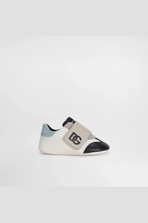 Dolce & Gabbana Sneakers aus Meshgewebe und Spaltleder mit DG-Logo