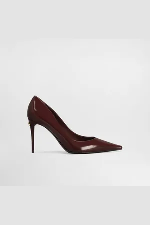 Dolce & Gabbana Pumps aus glänzendem Kalbsleder