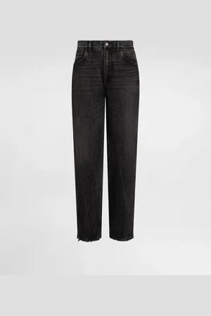 Dolce & Gabbana Oversize-Jeans aus Baumwolle mit Logostickerei
