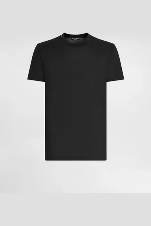 Dolce & Gabbana T-Shirt aus Seide mit Logo