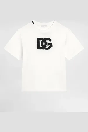 Dolce & Gabbana T-Shirt aus Jersey mit DG-Logo