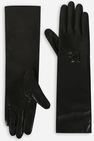 Dolce & Gabbana Lange Handschuhe aus Nappaleder