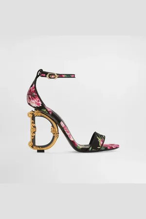 Dolce & Gabbana Sandalette DG Barocco aus Satin
