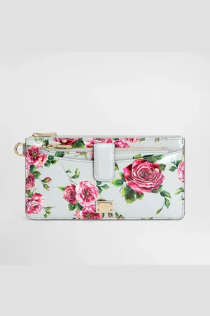 Dolce & Gabbana Kartenetui aus glänzendem Kalbsleder
