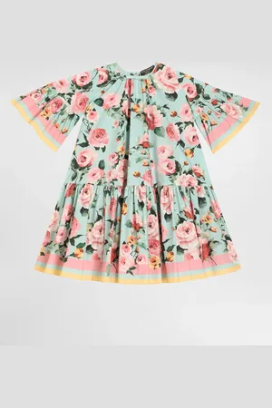 Dolce & Gabbana Kleid aus Popeline mit Print