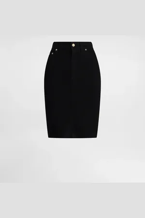 Dolce & Gabbana Denim midi skirt
