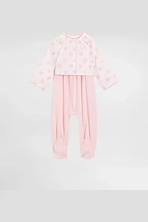 Dolce & Gabbana 2-piece cotton jersey and cotton poplin gift set with balloon print