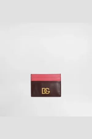 Dolce & Gabbana Kartenetui aus Kalbsleder mit DG-Logo
